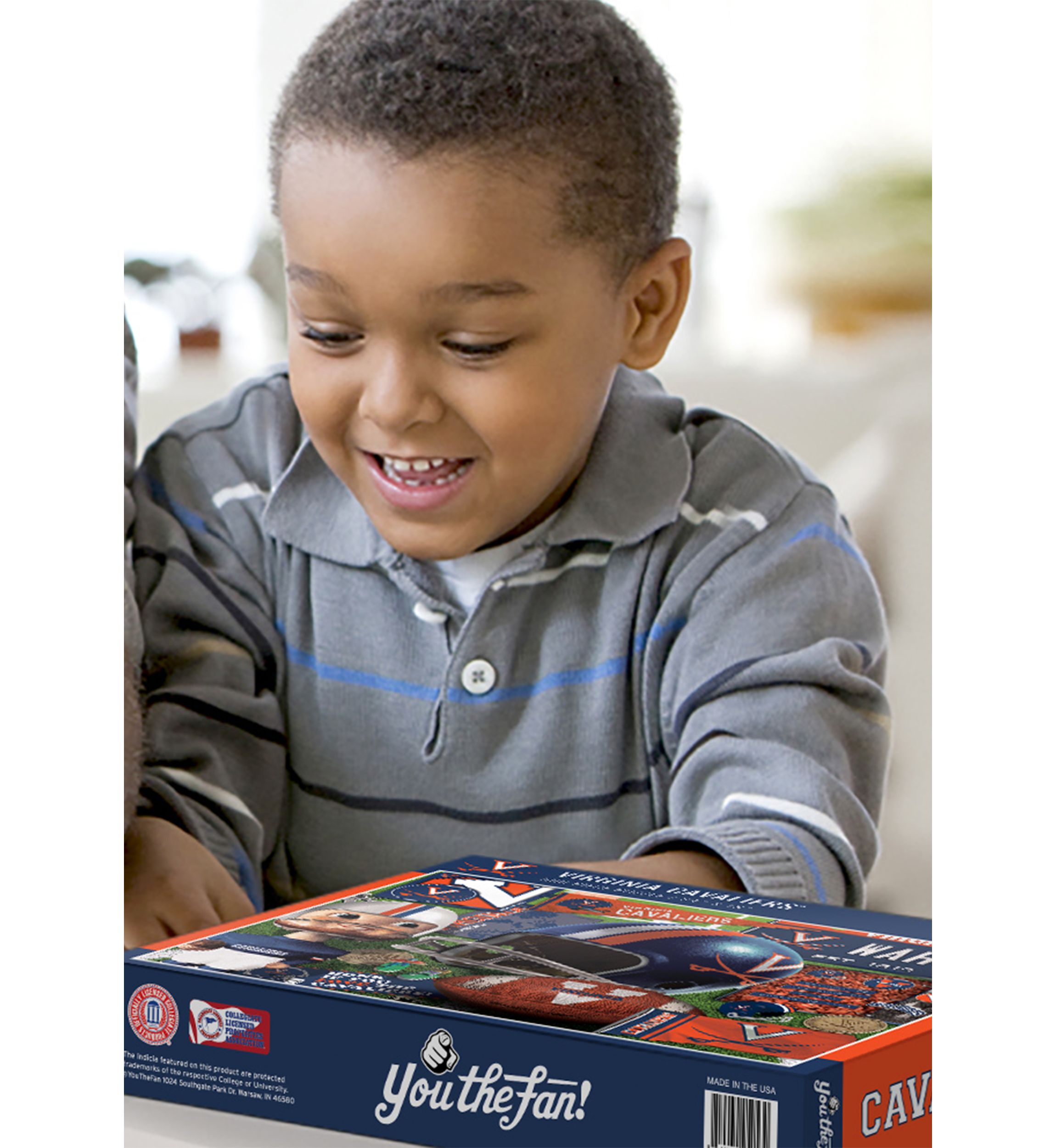 YouTheFan NCAA Virginia Cavaliers Retro Series 500pc Puzzle