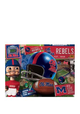 Ole Miss Rebels YouTheFan NCAA Mississippi Rebels Retro Series 500pc Puzzle