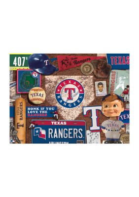 YouTheFan MLB Texas Rangers Retro Series 500pc Puzzle