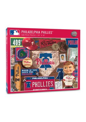 YouTheFan MLB Philadelphia Phillies Retro Series 500pc Puzzle