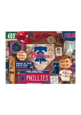 YouTheFan MLB Philadelphia Phillies Retro Series 500pc Puzzle