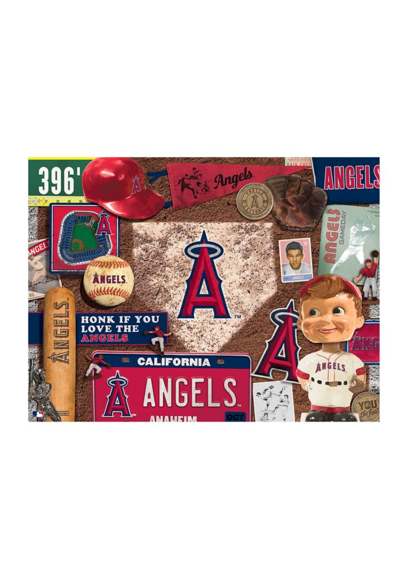 YouTheFan MLB Los Angeles Angels Retro Series 500pc Puzzle