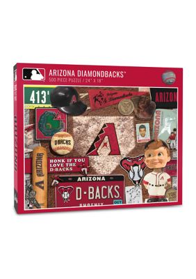 YouTheFan MLB Arizona Diamondbacks Retro Series 500pc Puzzle