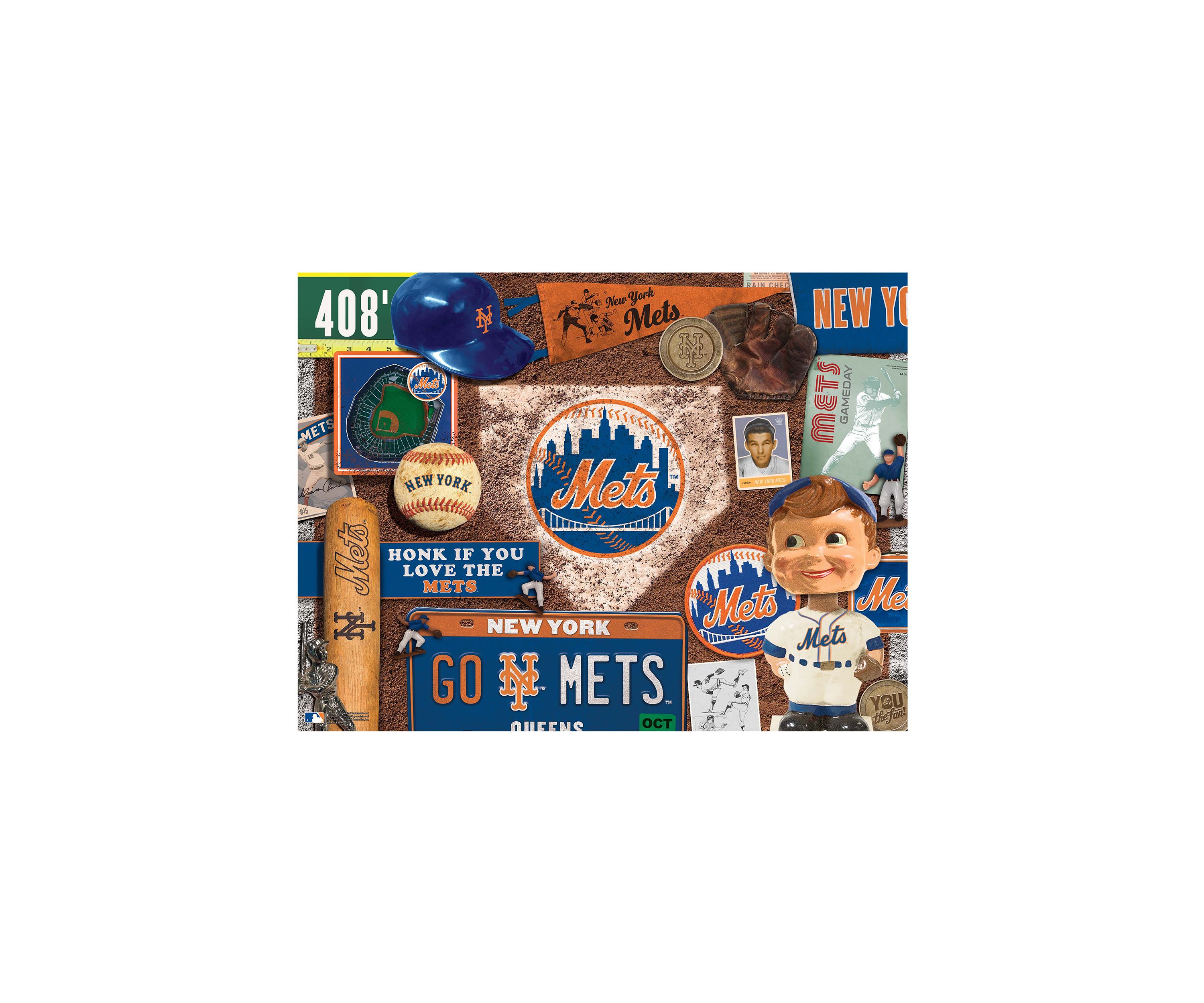 YouTheFan MLB New York Mets Retro Series 500pc Puzzle