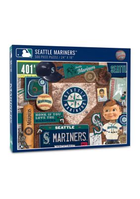 YouTheFan MLB Seattle Mariners Retro Series 500pc Puzzle