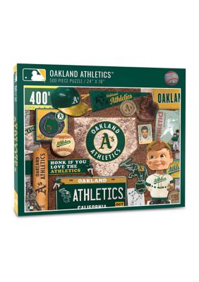 YouTheFan MLB Oakland Athletics Retro Series 500pc Puzzle