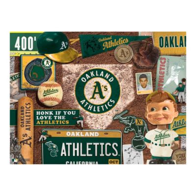 YouTheFan MLB Oakland Athletics Retro Series 500pc Puzzle