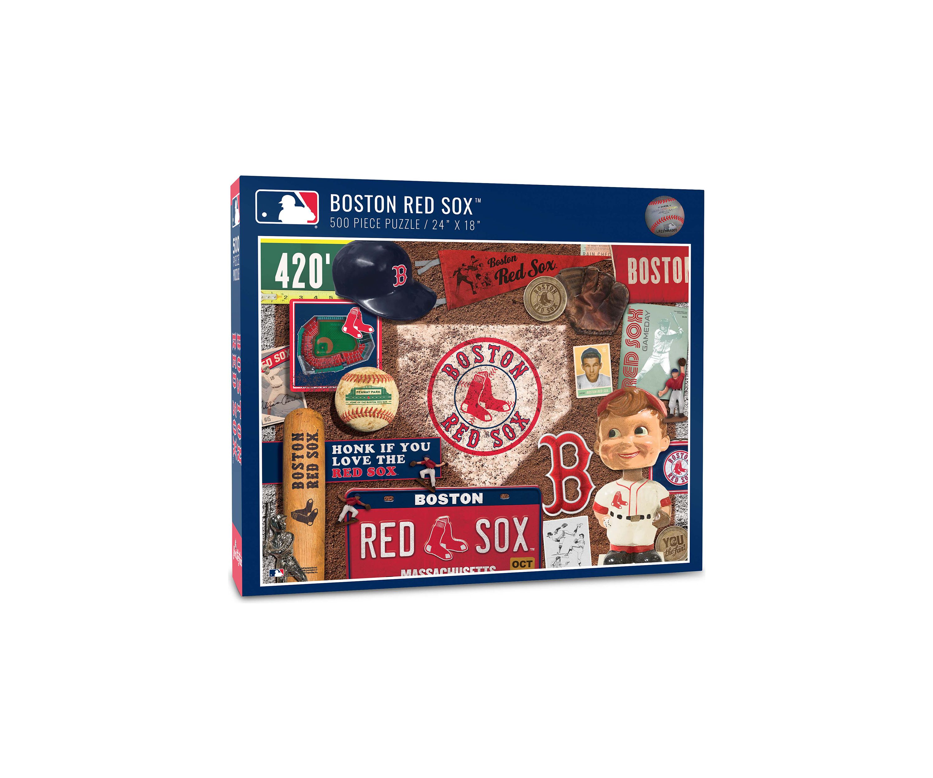 YouTheFan MLB Boston Red Sox Retro Series 500pc Puzzle