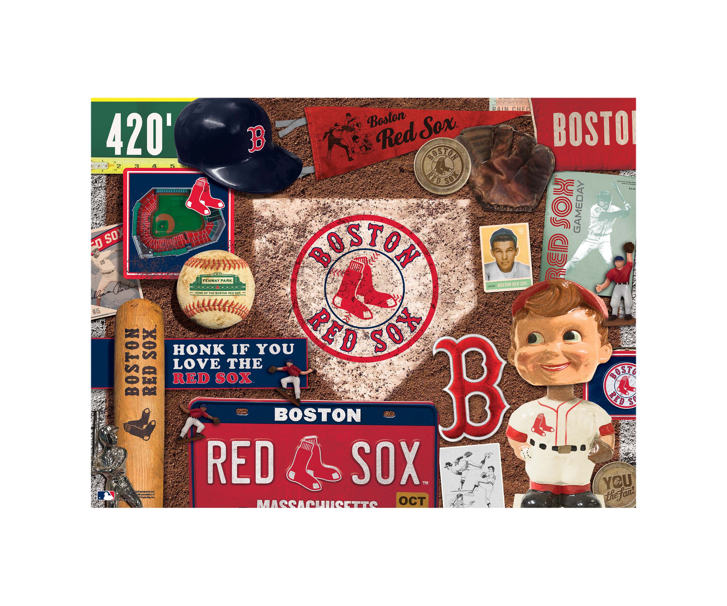 YouTheFan MLB Boston Red Sox Retro Series 500pc Puzzle