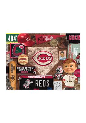 YouTheFan MLB Cincinnati Reds Retro Series 500pc Puzzle