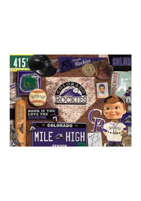 YouTheFan MLB Colorado Rockies Retro Series 500pc Puzzle