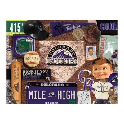 YouTheFan MLB Colorado Rockies Retro Series 500pc Puzzle