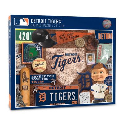 YouTheFan MLB Detroit Tigers Retro Series 500pc Puzzle
