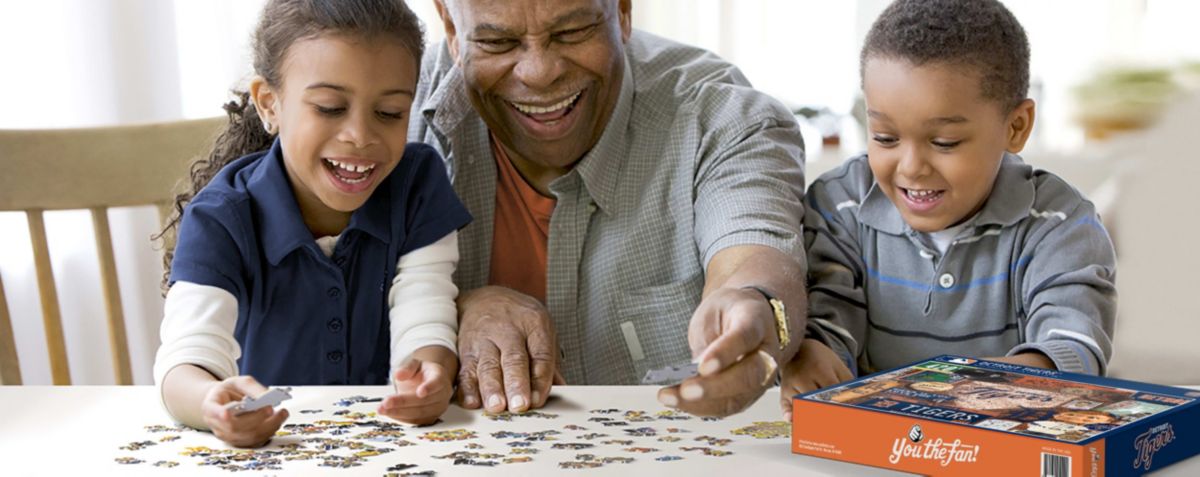 YouTheFan MLB Detroit Tigers Retro Series 500pc Puzzle