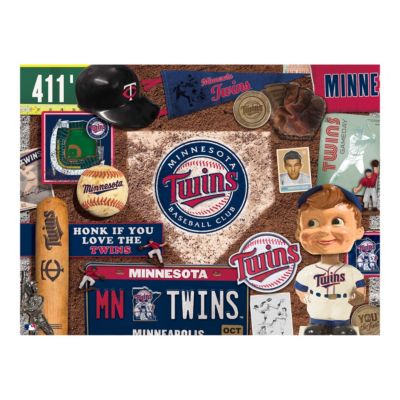 YouTheFan MLB Minnesota Twins Retro Series 500pc Puzzle