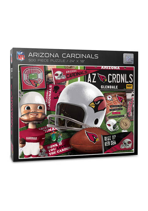 You The Fan Arizona Cardinals Retro Series Puzzle