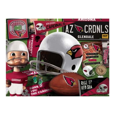 YouTheFan NFL Arizona Cardinals Retro Series 500pc Puzzle