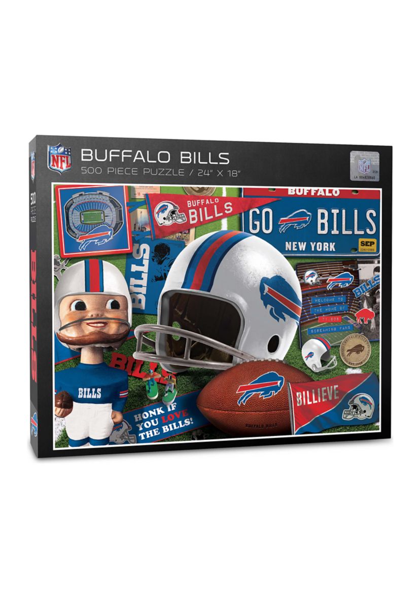 YouTheFan NFL Buffalo Bills Retro Series 500pc Puzzle