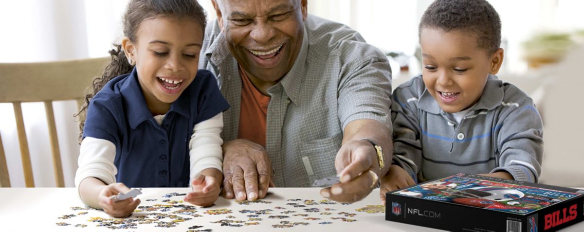 YouTheFan NFL Buffalo Bills Retro Series 500pc Puzzle