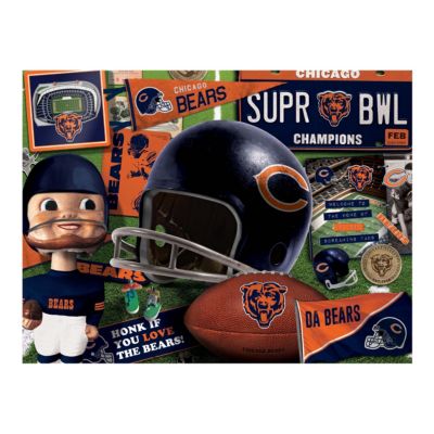 YouTheFan NFL Chicago Bears Retro Series 500pc Puzzle