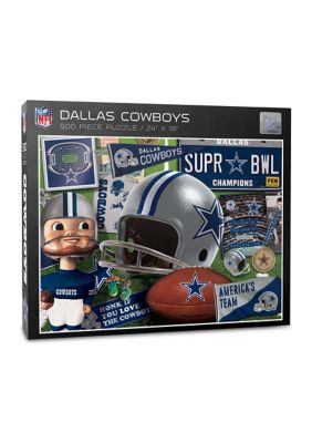 YouTheFan NFL Dallas Cowboys Retro Series 500pc Puzzle