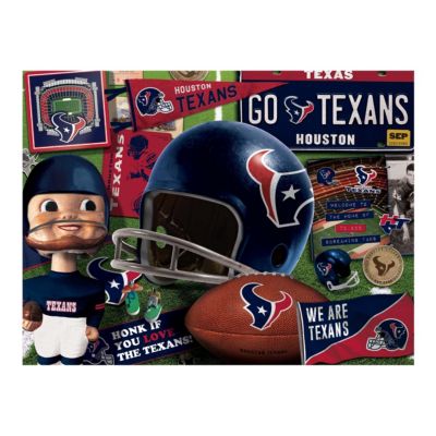 YouTheFan NFL Houston Texans Retro Series 500pc Puzzle