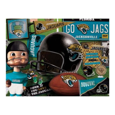 YouTheFan NFL Jacksonville Jaguars Retro Series 500pc Puzzle