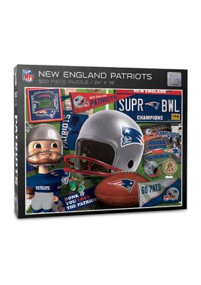 YouTheFan NFL New England Patriots Retro Series 500pc Puzzle