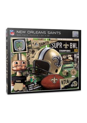 YouTheFan NFL New Orleans Saints Retro Series Puzzle (500