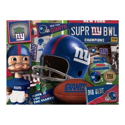 YouTheFan NFL New York Giants Retro Series 500pc Puzzle