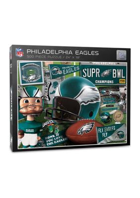 YouTheFan NFL Philadelphia Eagles Retro Series 500pc Puzzle