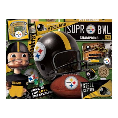 YouTheFan NFL Pittsburgh Steelers Retro Series 500pc Puzzle