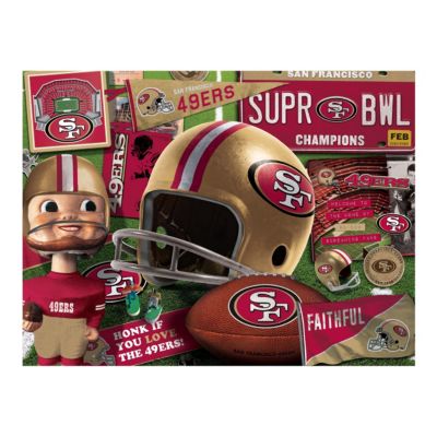 YouTheFan NFL San Francisco 49ers Retro Series 500pc Puzzle