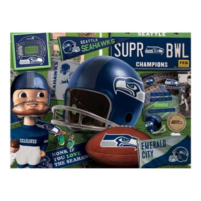 YouTheFan NFL Seattle Seahawks Retro Series 500pc Puzzle