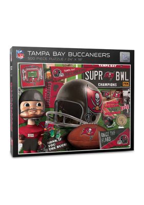 YouTheFan 0951506 NFL Tampa Bay Buccaneers Retro Series Puzzle - 500 Piece