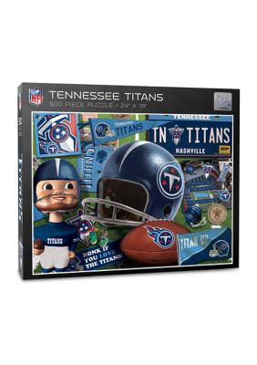 YouTheFan NFL Tennessee Titans Retro Series 500pc Puzzle