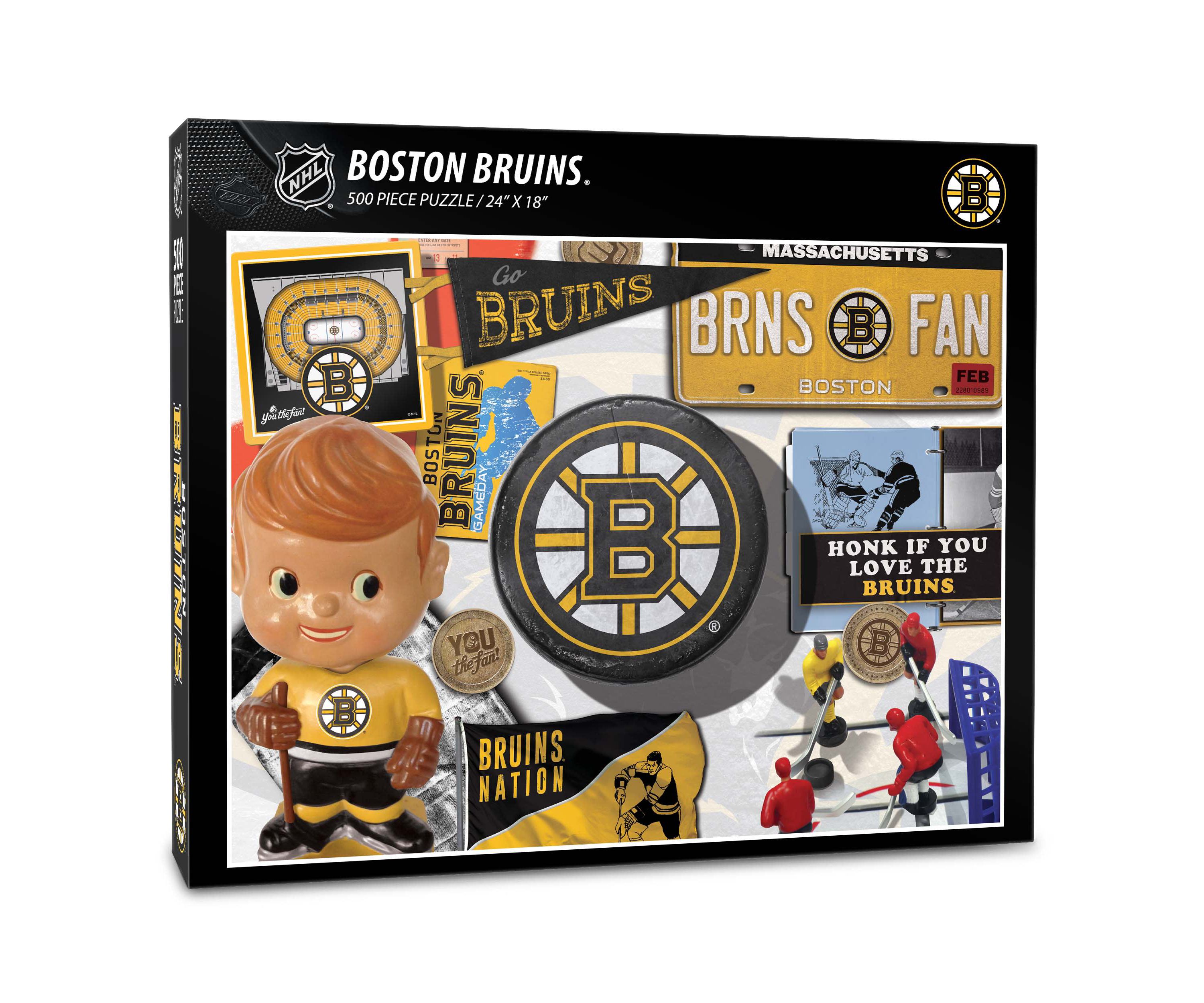YouTheFan NHL Boston Bruins Retro Series 500pc Puzzle