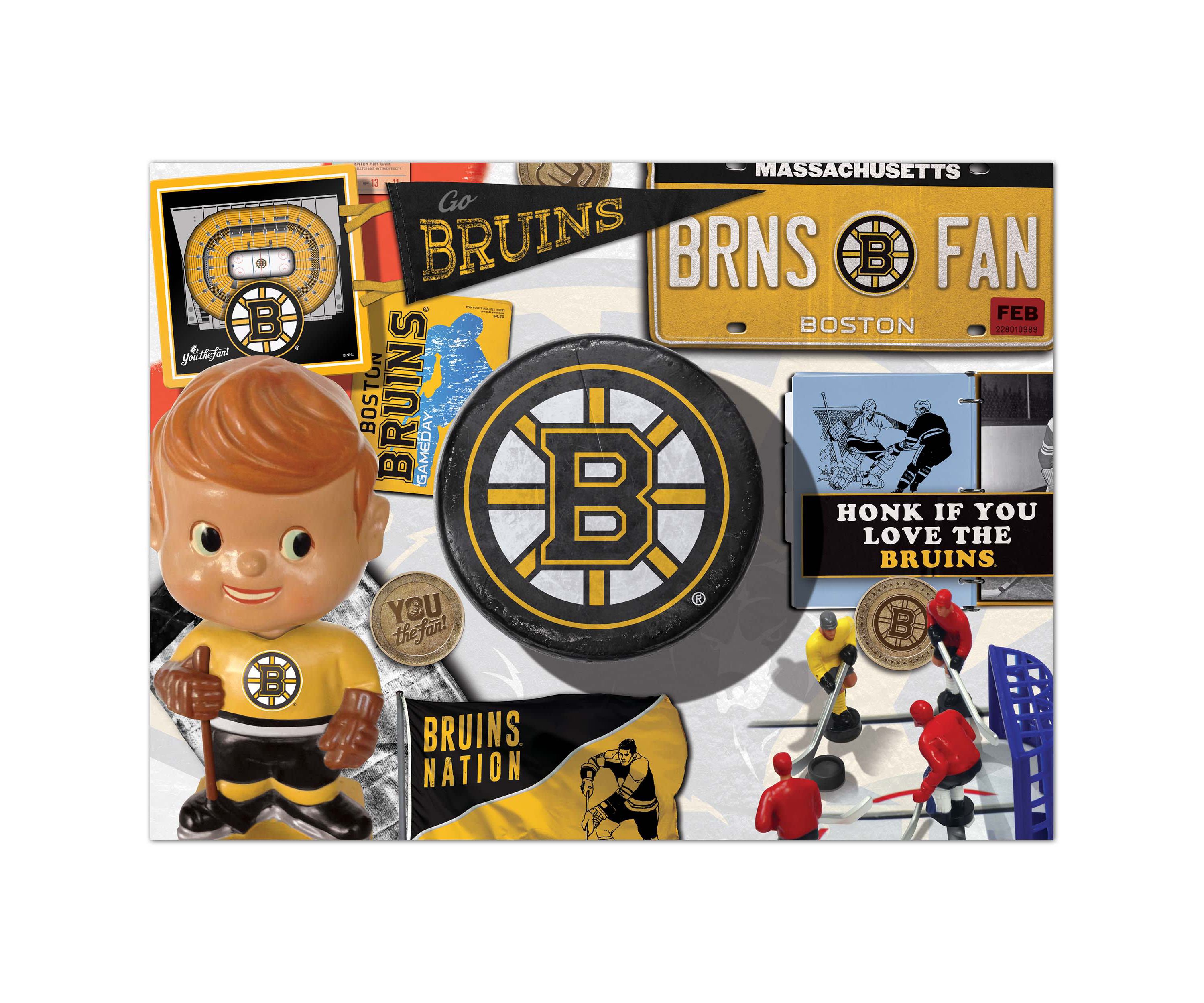 YouTheFan NHL Boston Bruins Retro Series 500pc Puzzle