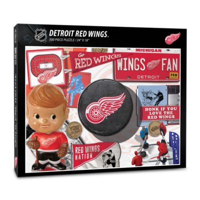 YouTheFan NHL Detroit Red Wings Retro Series 500pc Puzzle