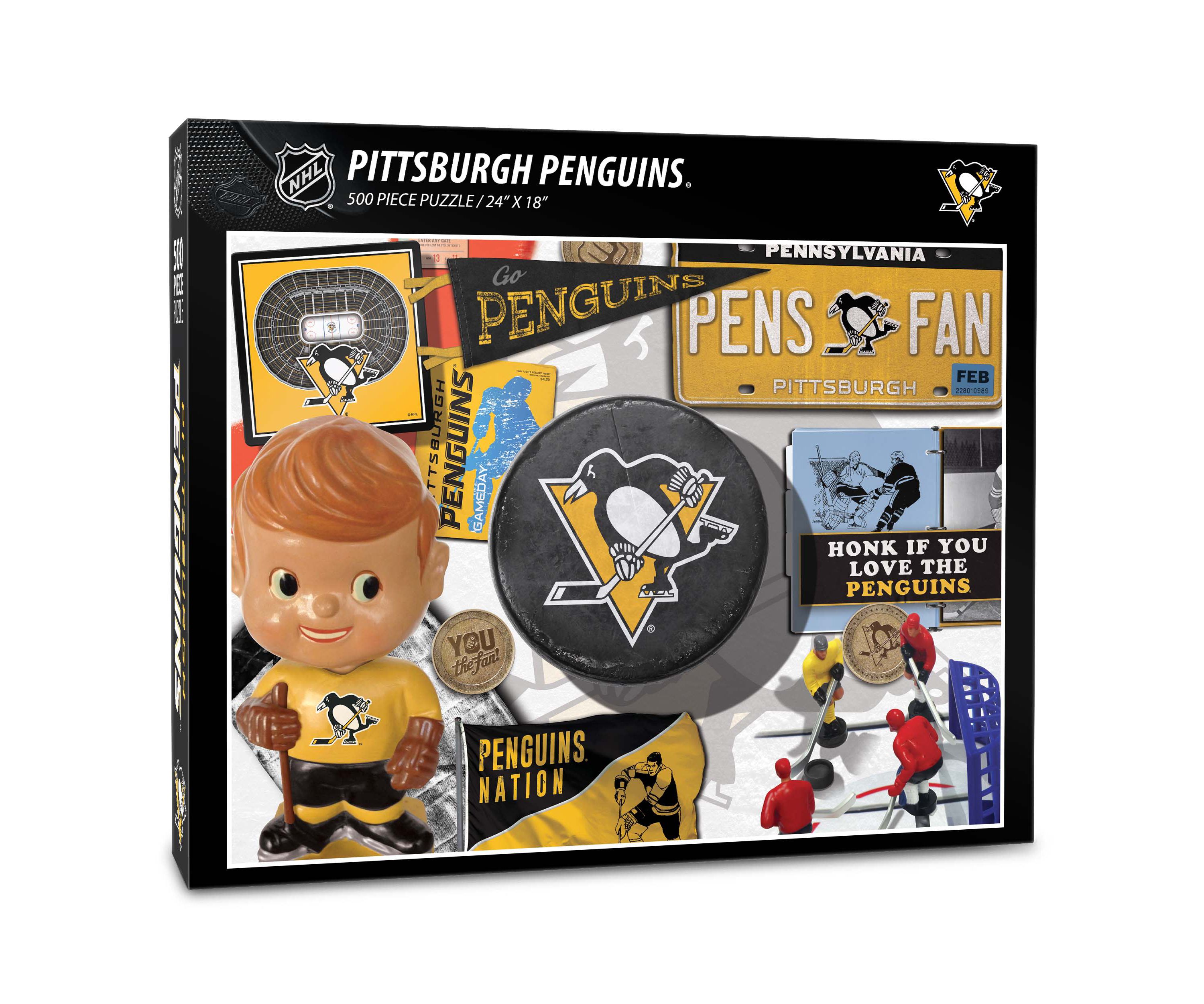 YouTheFan NHL Pittsburgh Penguins Retro Series 500pc Puzzle