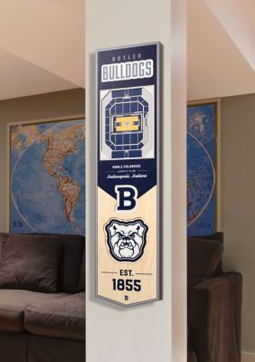 Butler University Bulldogs YouTheFan NCAA Butler Bulldogs 3D Stadium 8x32 Banner - Hinkle Fieldhouse