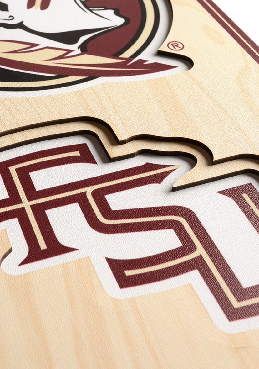 YouTheFan NCAA Florida State Seminoles 3D Stadium 8x32 Banner - Doak Campbell Stadium