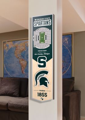 YouTheFan NCAA Michigan State Spartans 3D Stadium 8x32 Banner -  Spartan Stadium