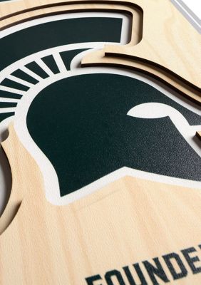 YouTheFan NCAA Michigan State Spartans 3D Stadium 8x32 Banner -  Spartan Stadium