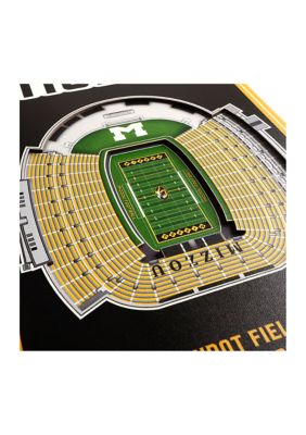 YouTheFan NCAA Missouri Tigers 3D Stadium 8x32 Banner - Faurot Field at Memorial Stadium