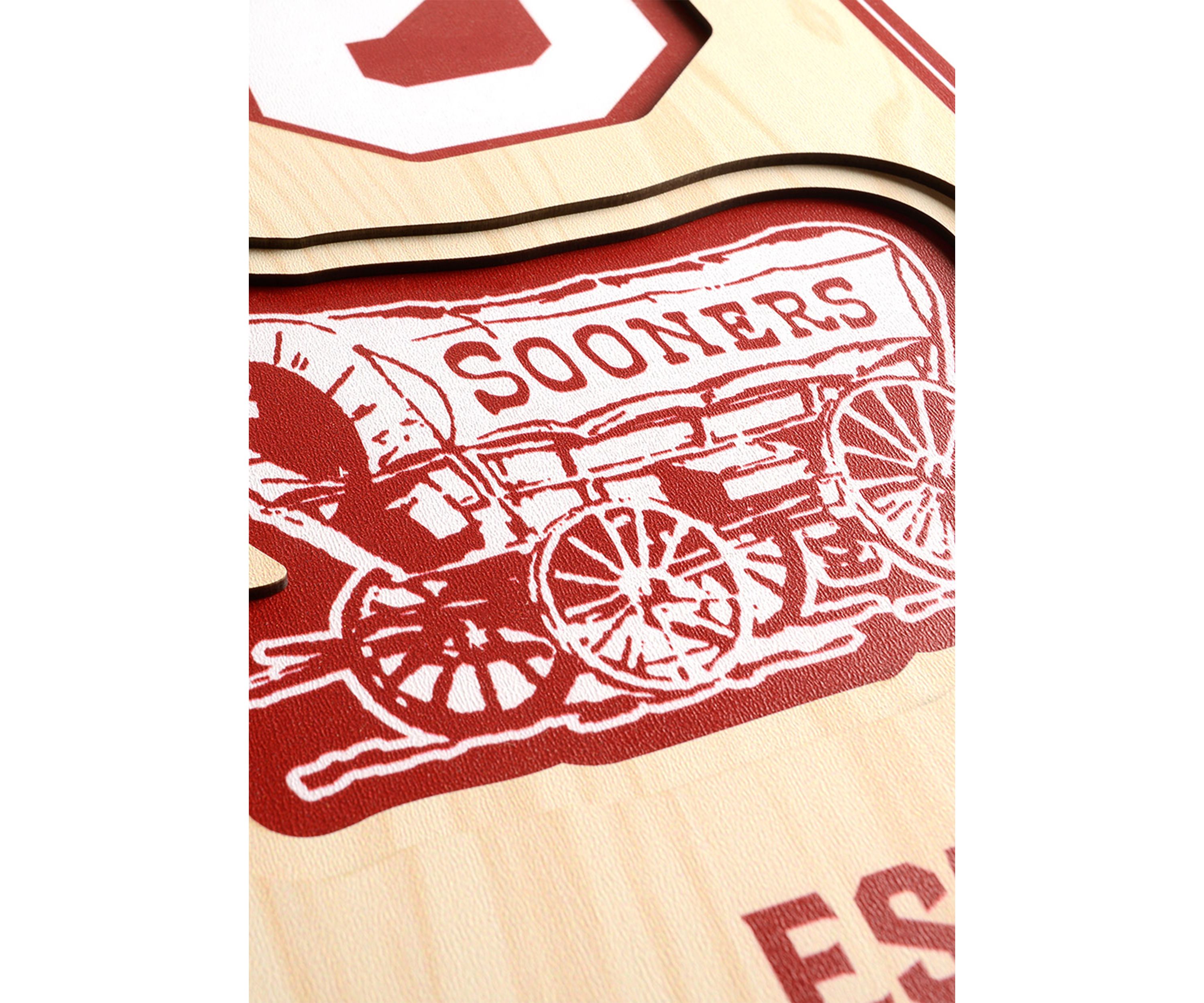 YouTheFan NCAA Oklahoma Sooners 3D Stadium 8x32 Banner - The Gaylord Family Oklahoma Memorial Stadium