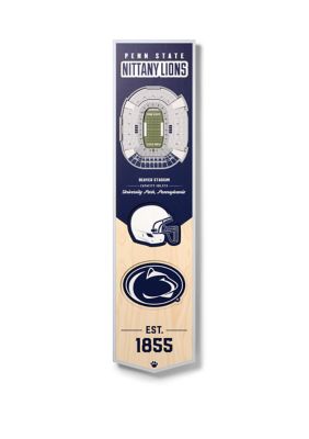 YouTheFan NCAA Penn State Nittany Lions 3D Stadium 8x32 Banner - Beaver Stadium