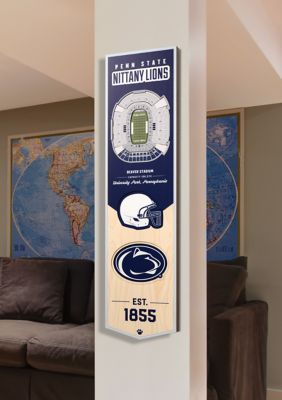 YouTheFan NCAA Penn State Nittany Lions 3D Stadium 8x32 Banner - Beaver Stadium