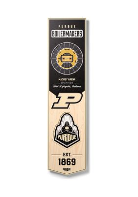 YouTheFan NCAA Purdue Boilermakers BB 3D Stadium 8x32 Banner - Mackey Arena