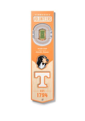 YouTheFan NCAA Tennessee Volunteers 3D Stadium 8x32 Banner - Neyland Stadium